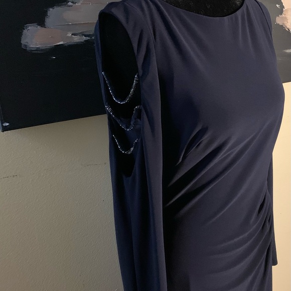 RALPH LAUREN LONG SLEEVE GOWN - Picture 11 of 12